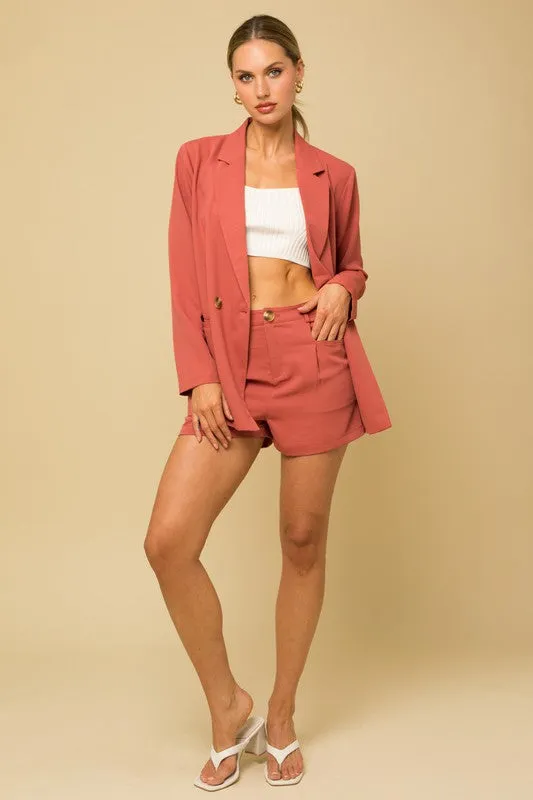 Coral Shorts  *Wear as a Set