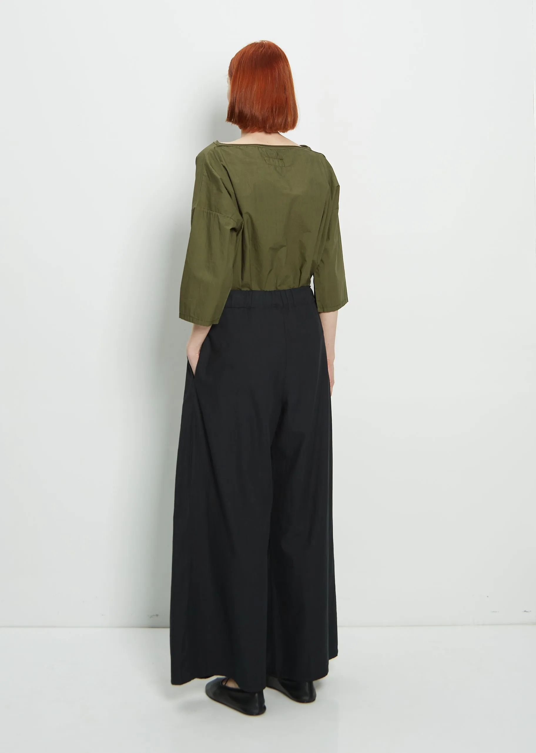 Cotton Dalla Pant — Black