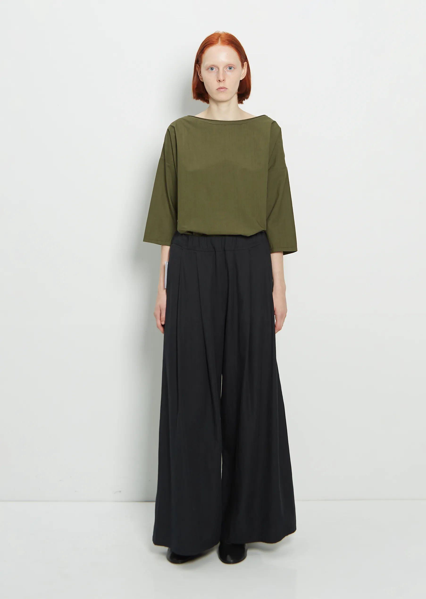 Cotton Dalla Pant — Black