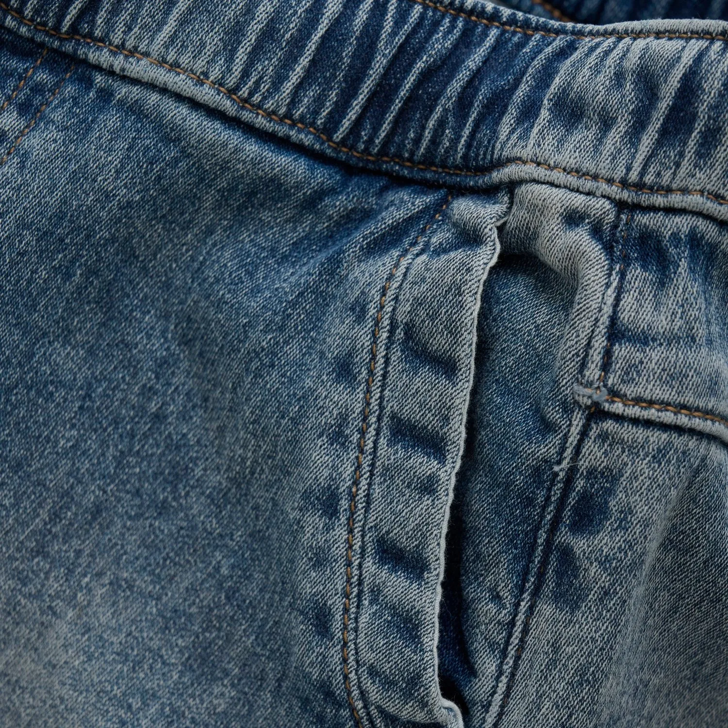 Denim Sweat Shorts