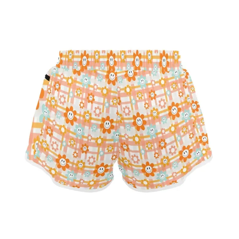 Get Ready to Groove in Stylish Retro Athletic Shorts With Pockets
