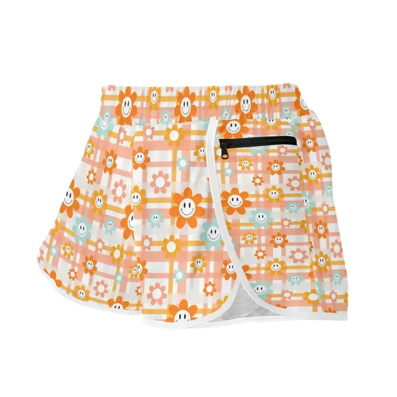 Get Ready to Groove in Stylish Retro Athletic Shorts With Pockets