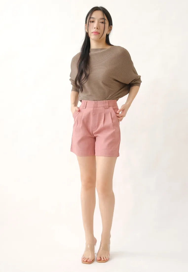 Janine Linen Shorts