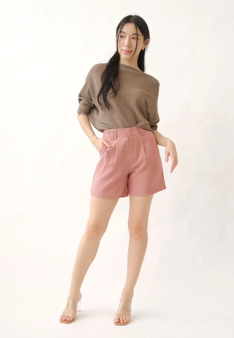Janine Linen Shorts