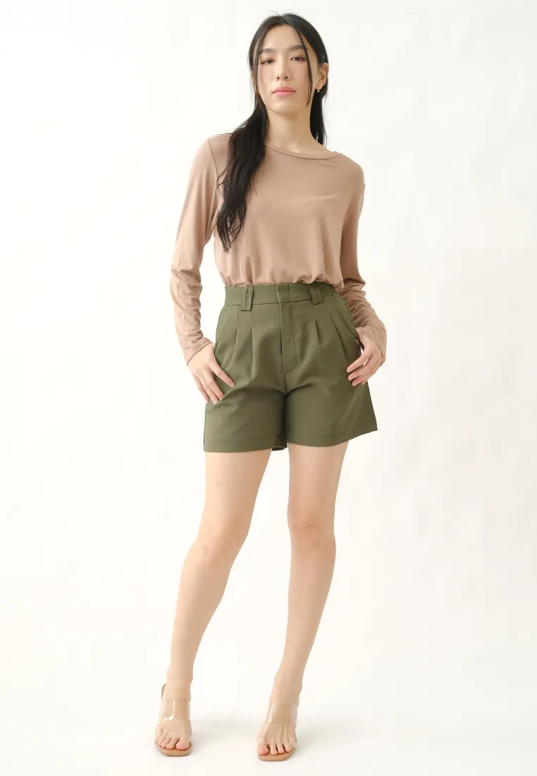 Janine Linen Shorts