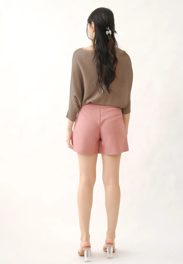 Janine Linen Shorts