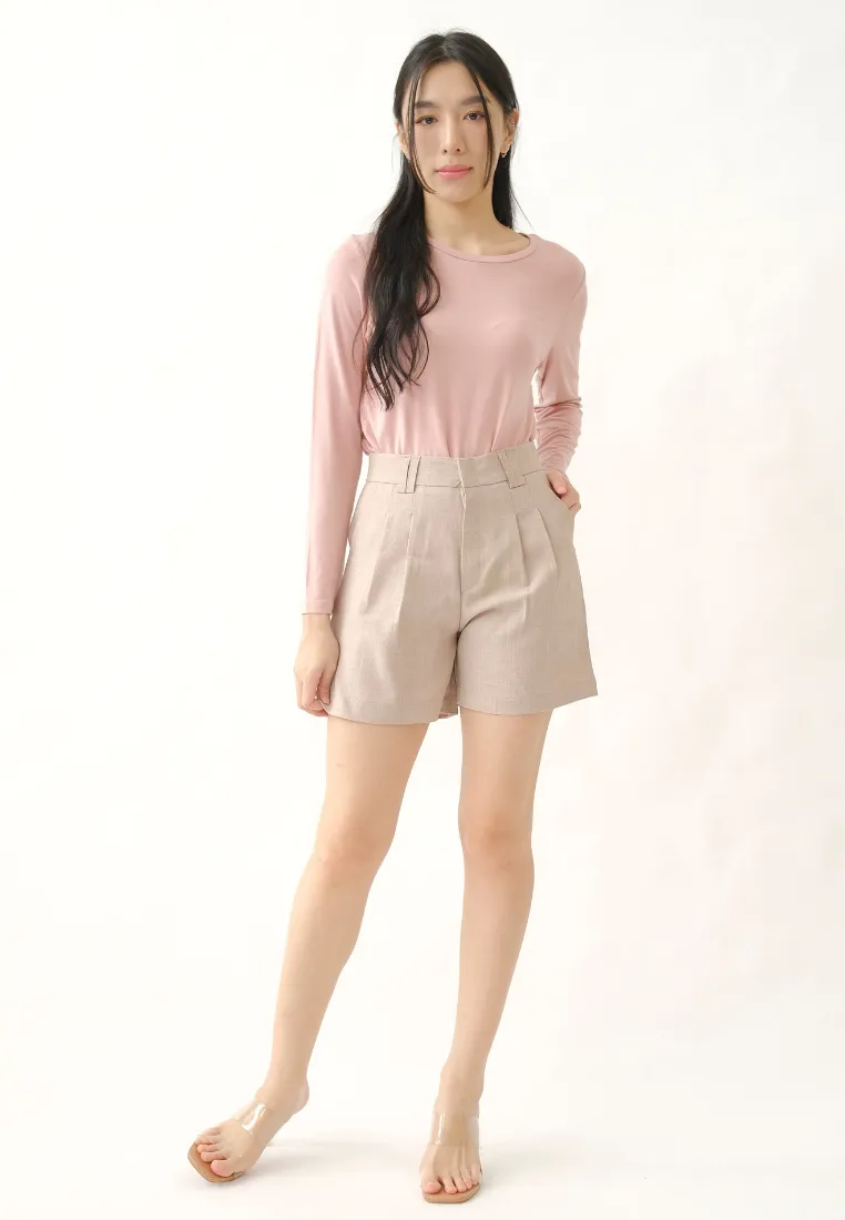 Janine Linen Shorts