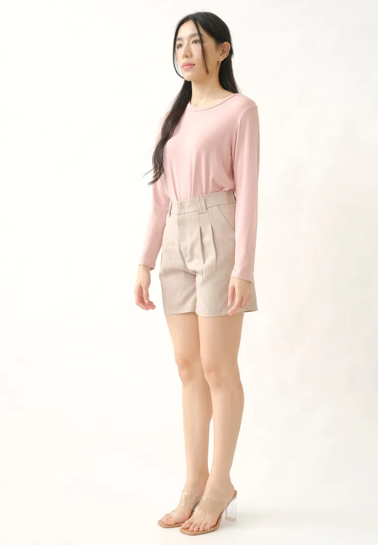 Janine Linen Shorts