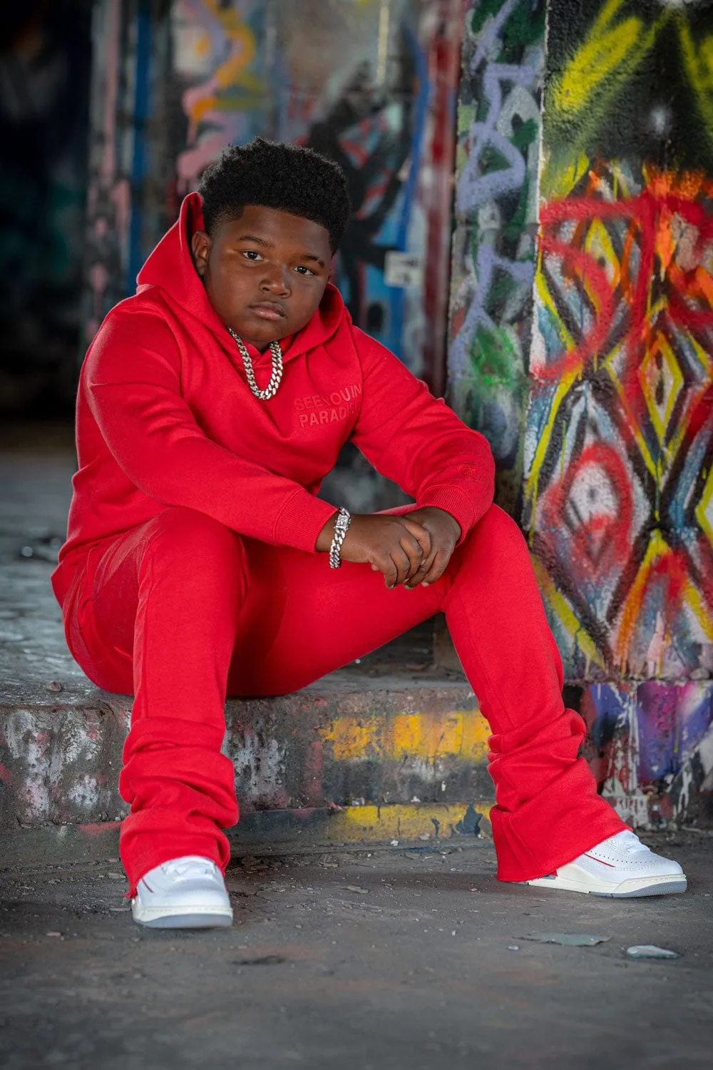 Kids Uptown Stacked Sweatpants 3 Pack #1