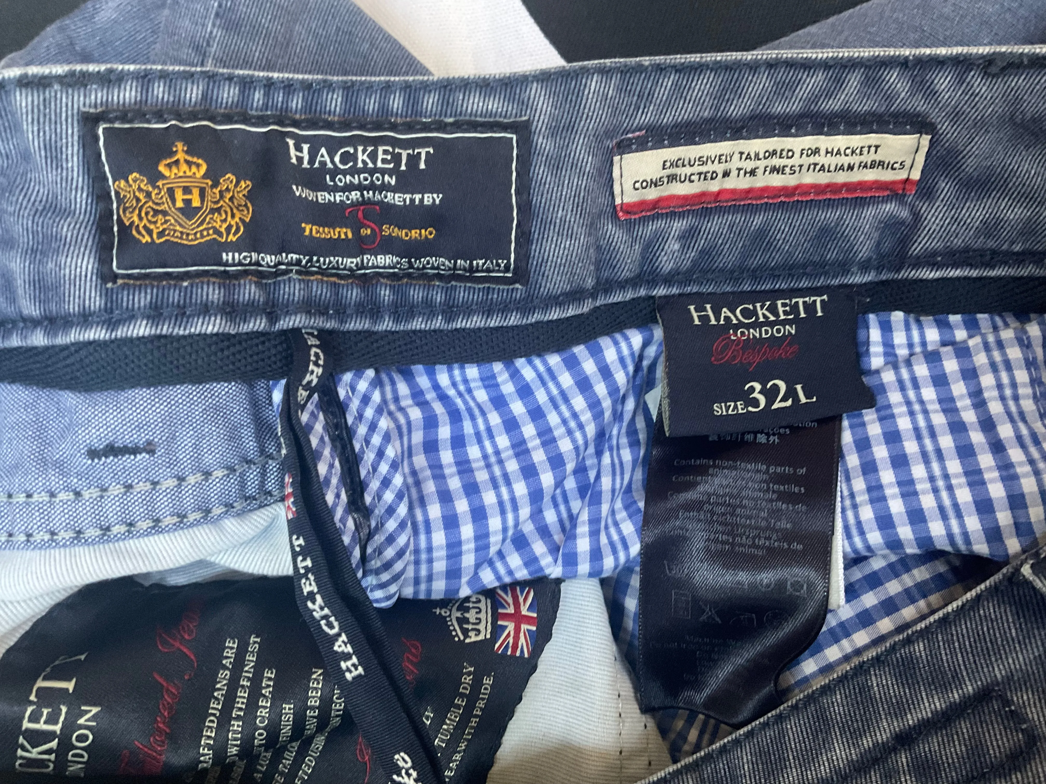 Vintage Hackett London jeans, 32”